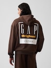 ヘビーウェイト フレンチテリー オーバーサイズ GAPロゴ ジップアップパーカー-2
