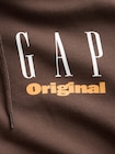 ヘビーウェイト フレンチテリー オーバーサイズ GAPロゴ ジップアップパーカー-3