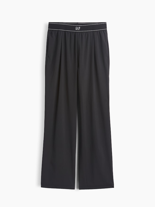 GapFit ダーツ イージーウエスト GAPロゴパンツ-6