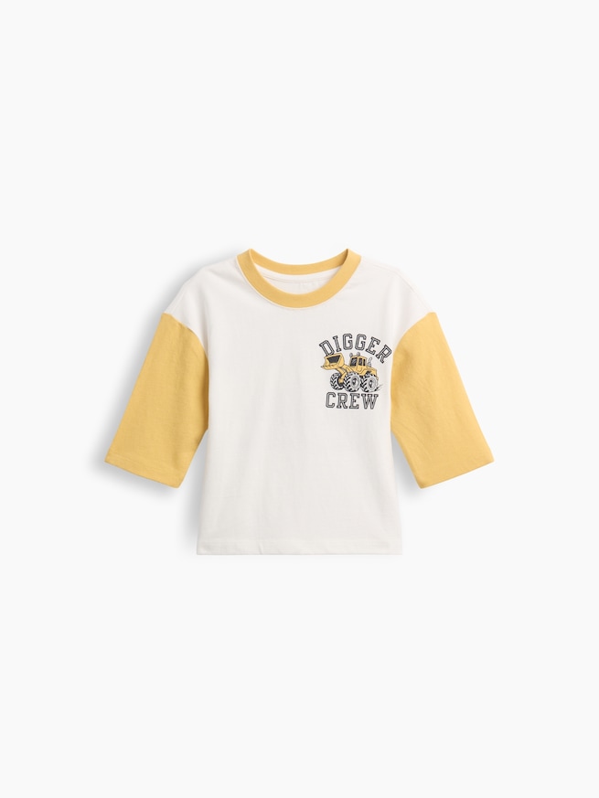 カラーブロック グラフィックTシャツ (幼児・ベビー)-0