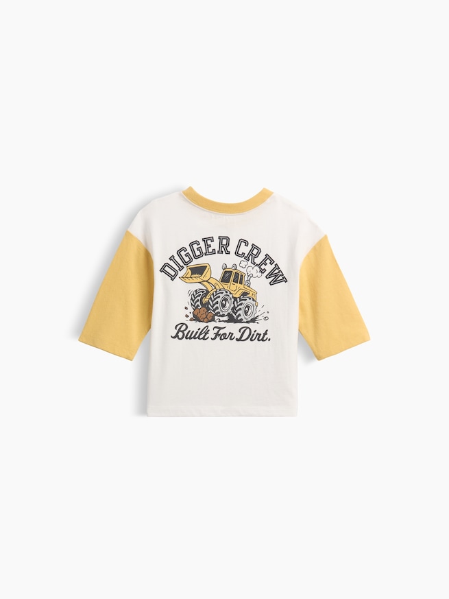 カラーブロック グラフィックTシャツ (幼児・ベビー)-1
