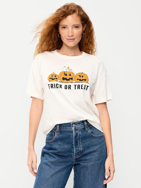 T-SHIRT LONG SURDIMENSIONNÉ SNOOPY DE PEANUTS™