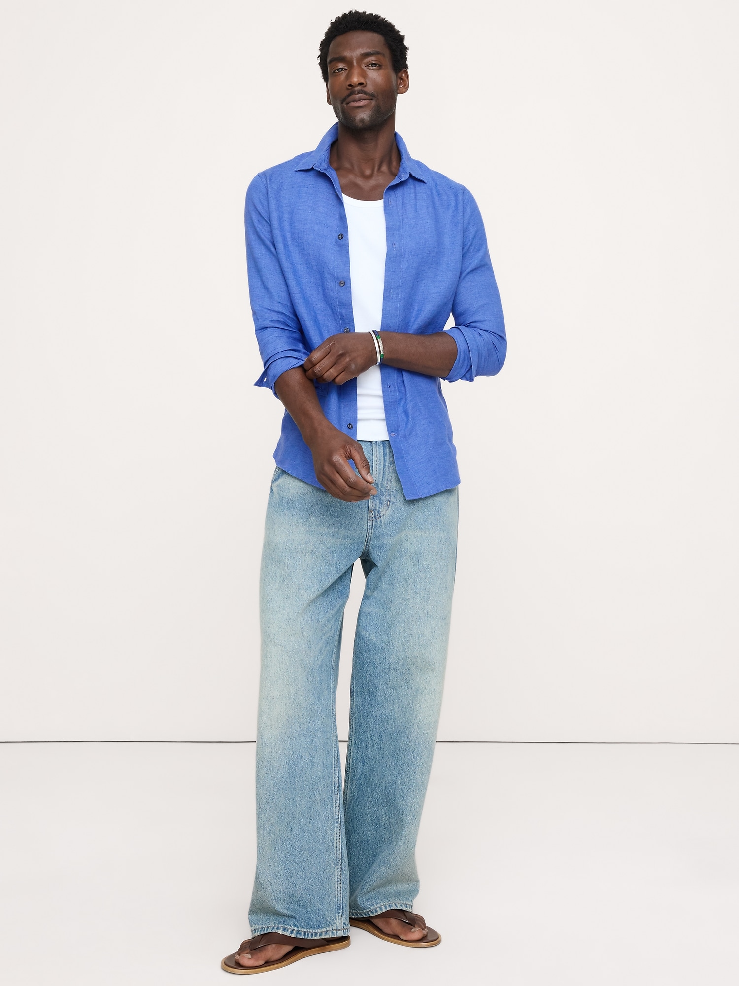 Men's Linen Shirts | Banana Republic