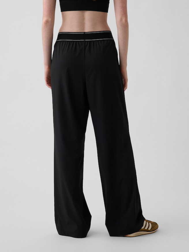 GapFit ダーツ イージーウエスト GAPロゴパンツ-3