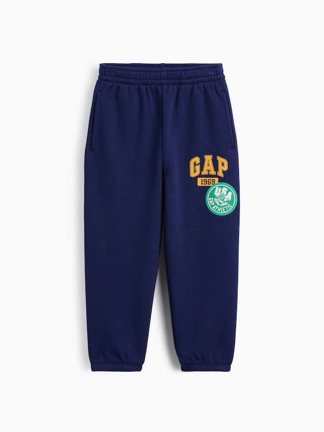 ヴィンテージソフト バーシティスタイル GAPロゴ スウェットパンツ (幼児・ベビー)-1