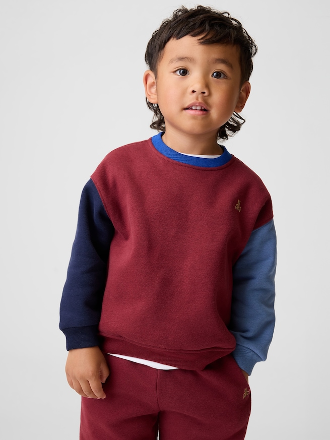 ヴィンテージソフト カラーブロック スウェットシャツ (幼児・ベビー)-0