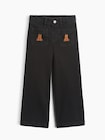 babyGap 刺しゅう ワイドデニム-0