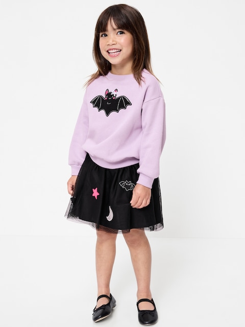 ENSEMBLE CHANDAIL EN COTON OUATÉ ET JUPE TUTU POUR TOUTE-PETITE
