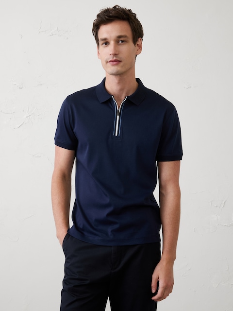 POLO STANDARD À GLISSIÈRE LUXE ULTRA-DOUX