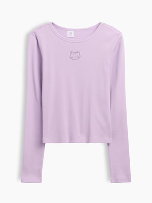 リブTシャツ (キッズ)