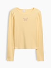 リブTシャツ (キッズ)-0