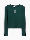 リブTシャツ (キッズ)-0