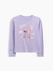 GapKids x ディズニー リロ・アンド・スティッチ オーバーサイズ グラフィックTシャツ-0
