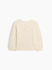 babyGap パフスリーブ ポインテール カーディガン-0