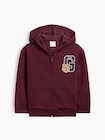 babyGap リラックスフィット ブラナンベア GAPロゴ ジップアップパーカー-0