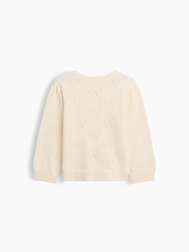 babyGap パフスリーブ ポインテール カーディガン-1