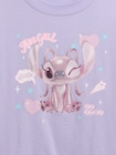 GapKids x ディズニー リロ・アンド・スティッチ オーバーサイズ グラフィックTシャツ-2