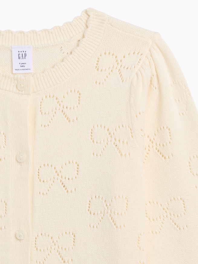 babyGap パフスリーブ ポインテール カーディガン-2