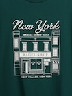 エブリディ ソフト オーバーサイズ グラフィックTシャツ-4