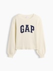 リラックスフィット GAPロゴ インターシャセーター (キッズ)-1