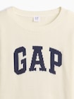 リラックスフィット GAPロゴ インターシャセーター (キッズ)-4
