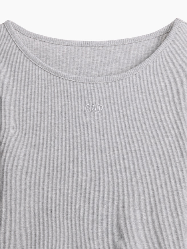 リブTシャツ (キッズ)-3
