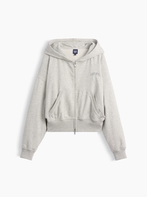 フレンチテリー GAP NYC オーバーサイズ ジップアップパーカー