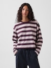ニット オーバーサイズ クロップドTシャツ-0