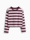 ニット オーバーサイズ クロップドTシャツ-4