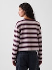 ニット オーバーサイズ クロップドTシャツ-2