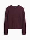 CashSoft カシミヤタッチ クルーネックセーター-5