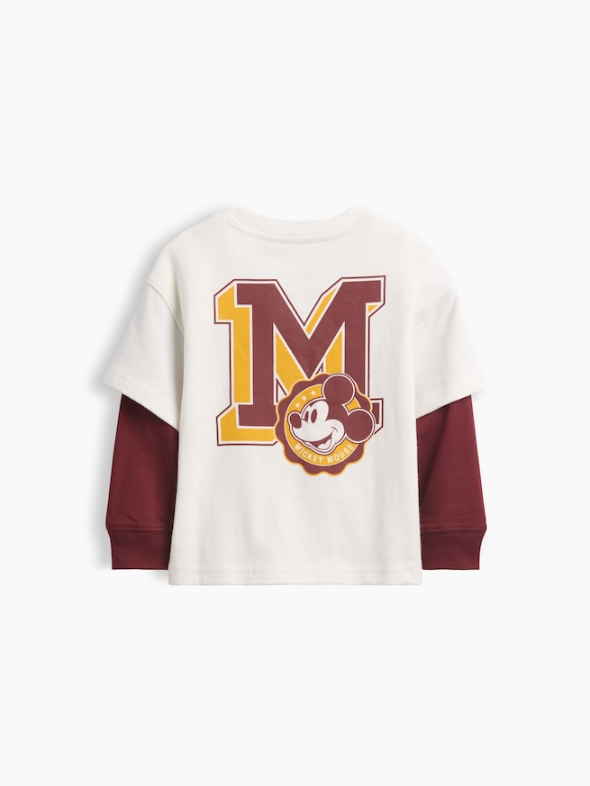 Gap &times; ディズニー ダブルレイヤーTシャツ (幼児・ベビー)-1