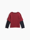 ヘビーウェイト ダブルレイヤーTシャツ (幼児・ベビー)-1