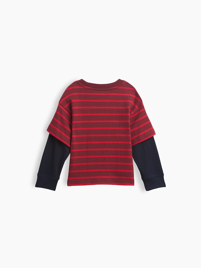 ヘビーウェイト ダブルレイヤーTシャツ (幼児・ベビー)-1
