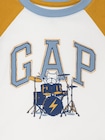 babyGap カラーブロック GAPロゴTシャツ-2