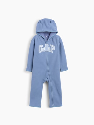 ブラナンベア GAPロゴ フード付き あったかカバーオール (ベビー)
