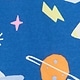 オーガニック ブラッシュドコットン スペース パジャマセット (幼児・ベビー)