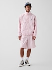 Gap &times; Malbon テクスチャー ポプリン アノラックジャケット-2