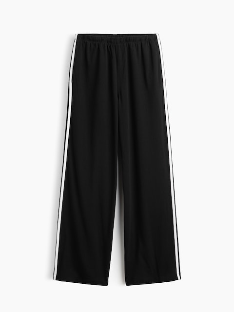 Knit Relaxed Track Pants