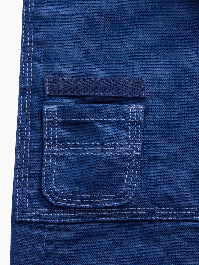GapStudio キャンバス ベルト ユーティリティパンツ-6