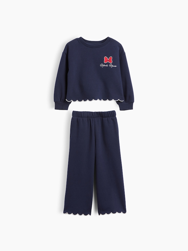 Gap &times; ディズニー ヴィンテージソフト スカラップ スウェットセットアップ (幼児・ベビー)-0