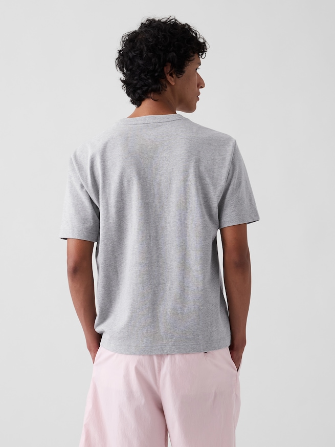Gap &times; Malbon オーガニックコットン ロゴTシャツ-2