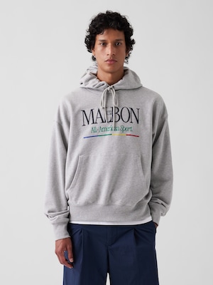 Gap &times; Malbon ヘビーウェイト ロゴパーカー