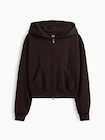 フレンチテリー GAP NYC オーバーサイズ ジップアップパーカー-5