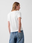オーガニックコットン ヴィンテージソフト GAPロゴTシャツ-2