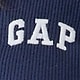 リブ GAPロゴ ヘンリーネックTシャツ