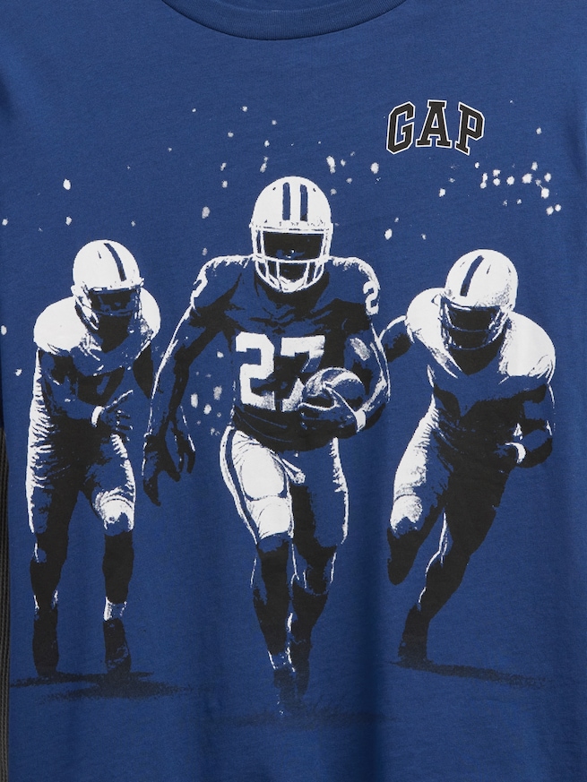 リラックスフィット グラフィックTシャツ (キッズ)-3
