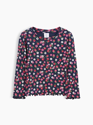 babyGap リブ クルーネックTシャツ