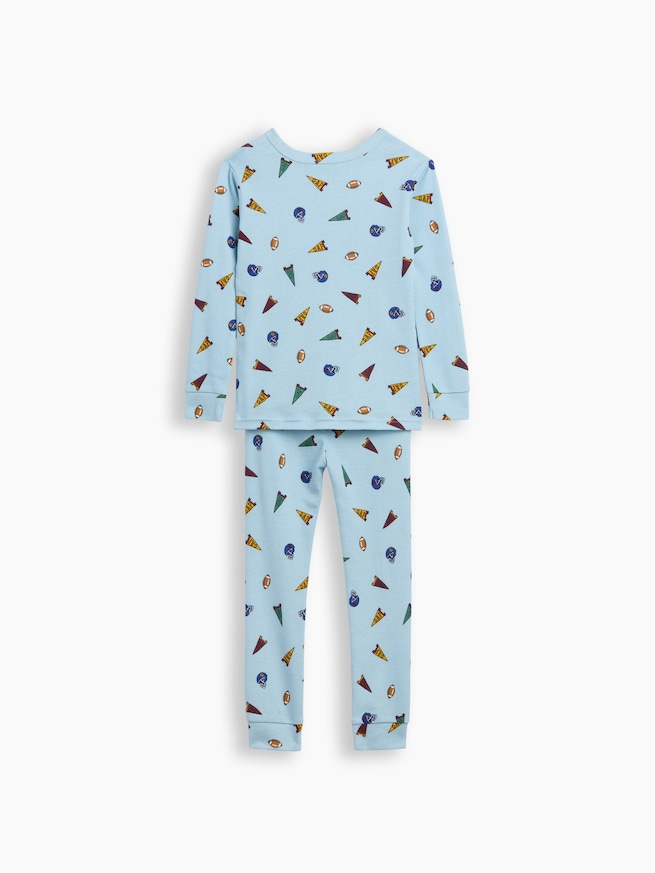 Kids & babyGap フットボール プリント パジャマセット-1