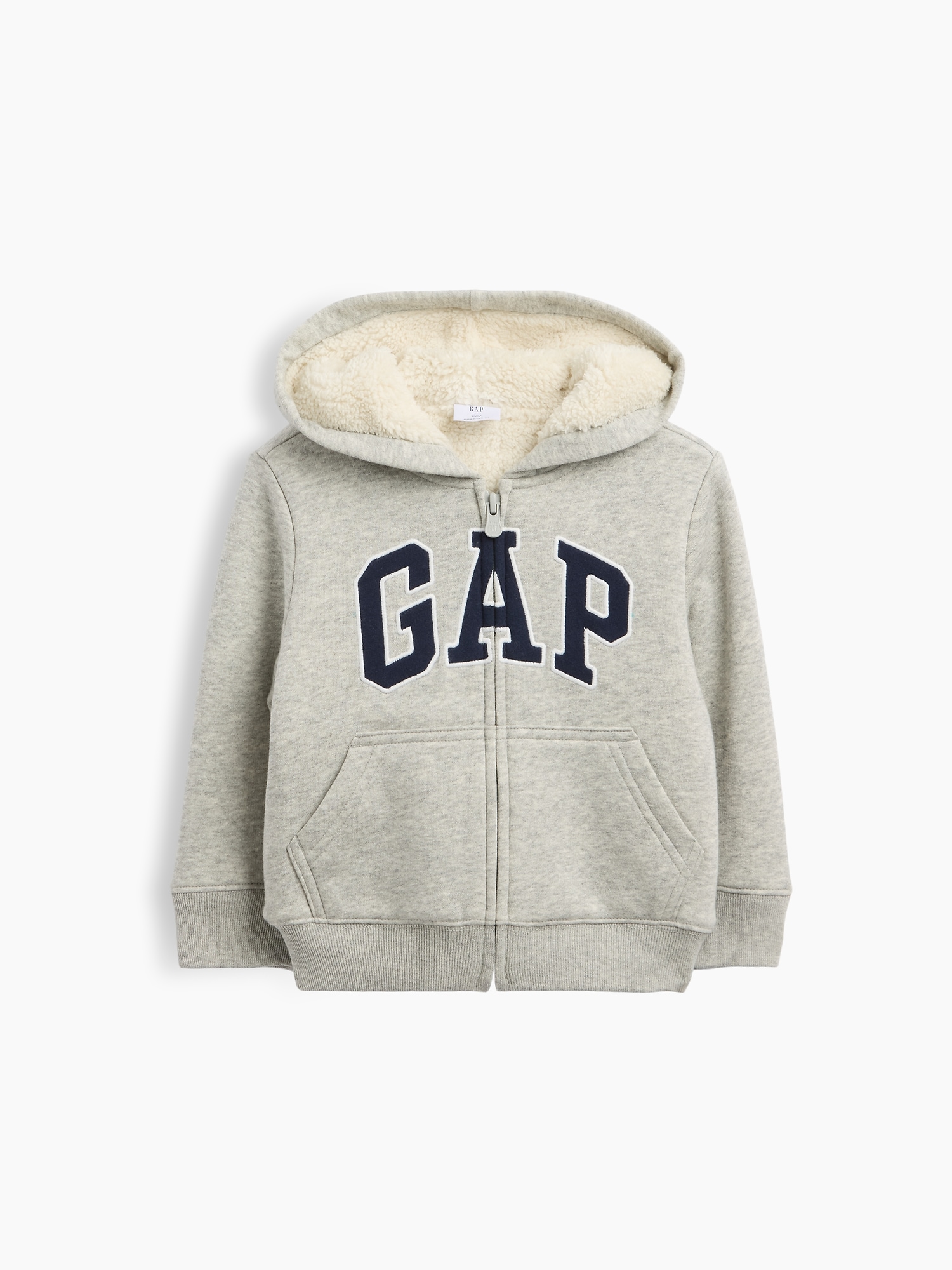 BABYL 手描きロゴパーカー ジップアップパーカー XXL Gap公式オンラインストア | babyGap GAPロゴ ボア ジップアップパーカー